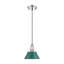 Petit luminaire suspendu Akifumi avec pin vert-173995354-173995334