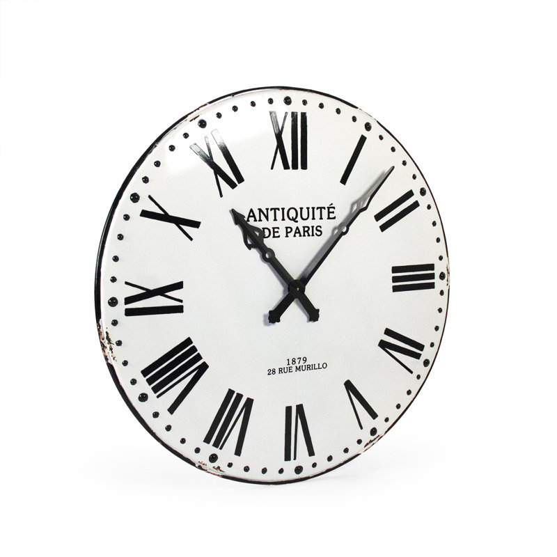 Corvin Metal Analog Wall Clock