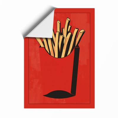 Golden Fries Modern - Print