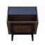 Duane 20" Fluted Nightstand In Navy Blue (1-Drawer)-1302494425