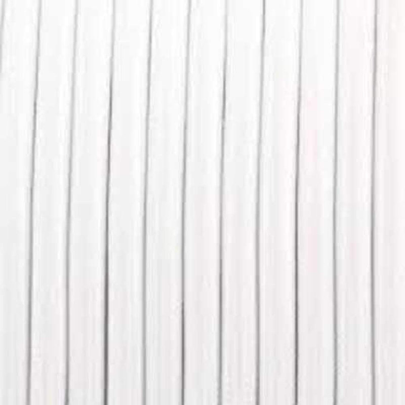Alasia Cord - Fabric Cable 1m 2 Core Round Electrical Wire for Lamps, White