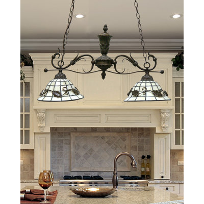 Luminaire 2 lumières Savanna Tiffany Island