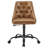 Distinct Tufted Swivel Vegan Leather Office Chair-1677128183