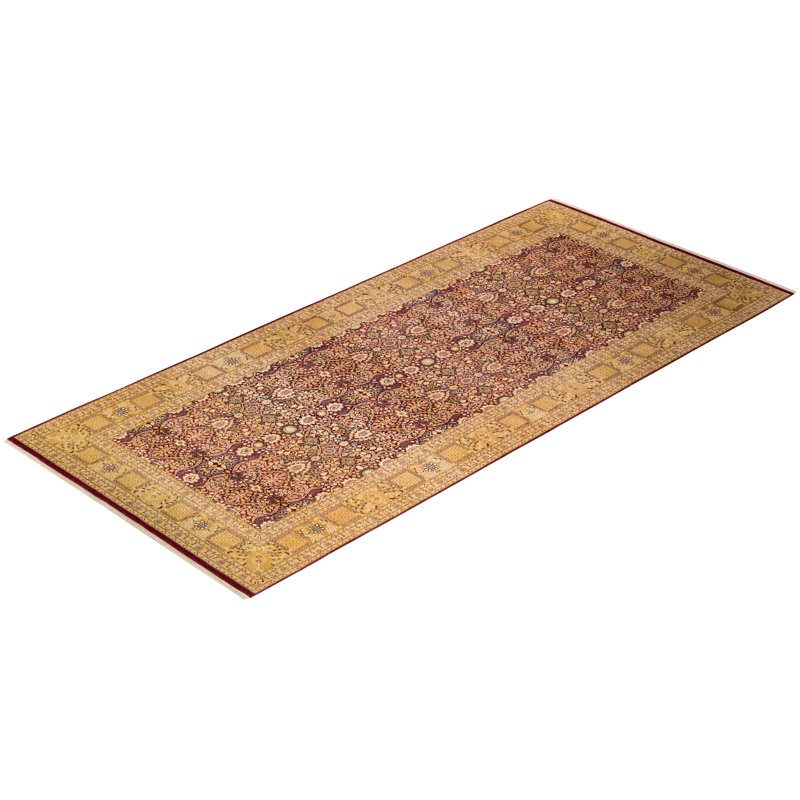 Classic One-of-a-Kind 6' 2" X 13' 6" Hand Knotted Area Rug