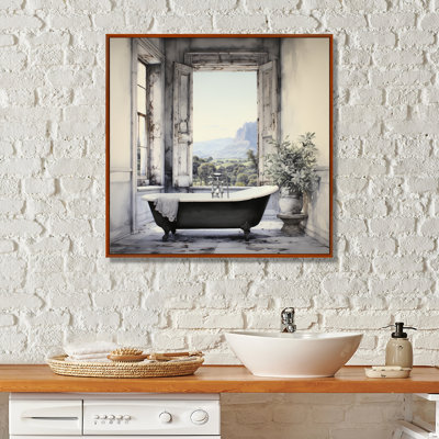 Impression sur toile Bath
