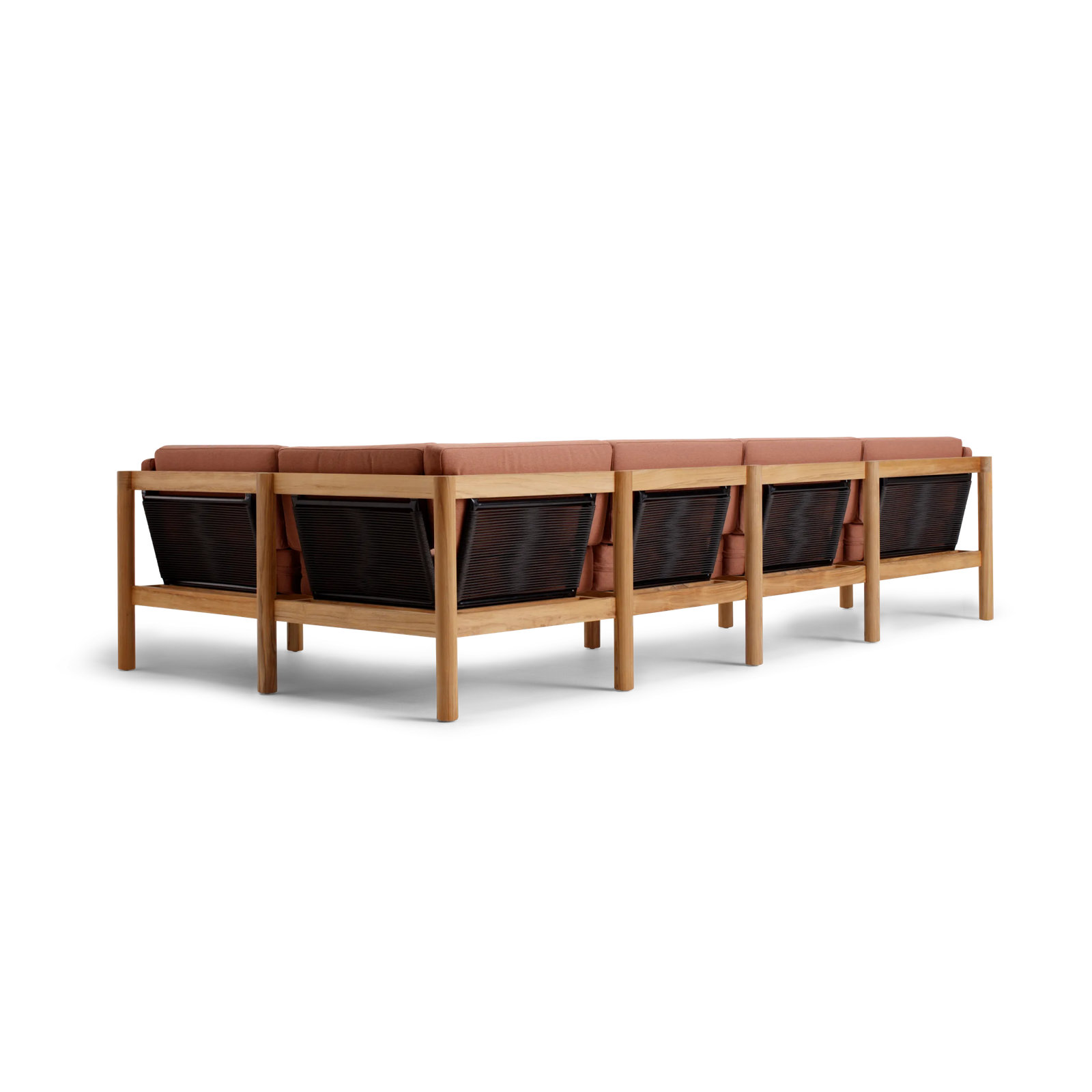 Haven 116" Sunbrella® Patio Sectional, Sunbrella Rust