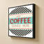 «Hot Coffee Served Here» par Jen Bucheli - Impression sur toile