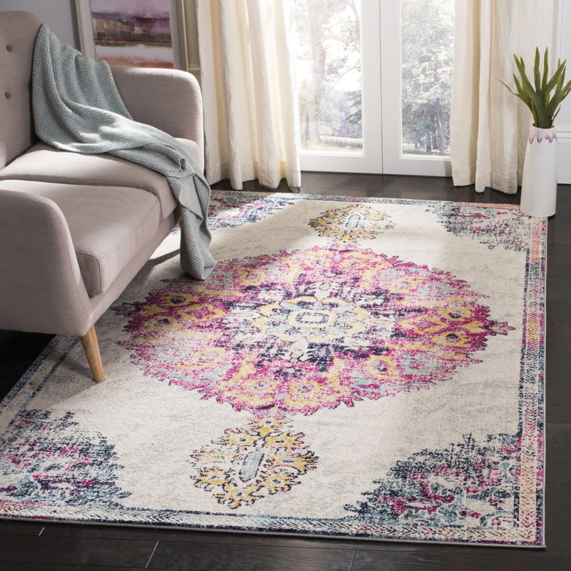 Ezmerelda Abstract Area Rug, Rectangle 122 x 183 cm