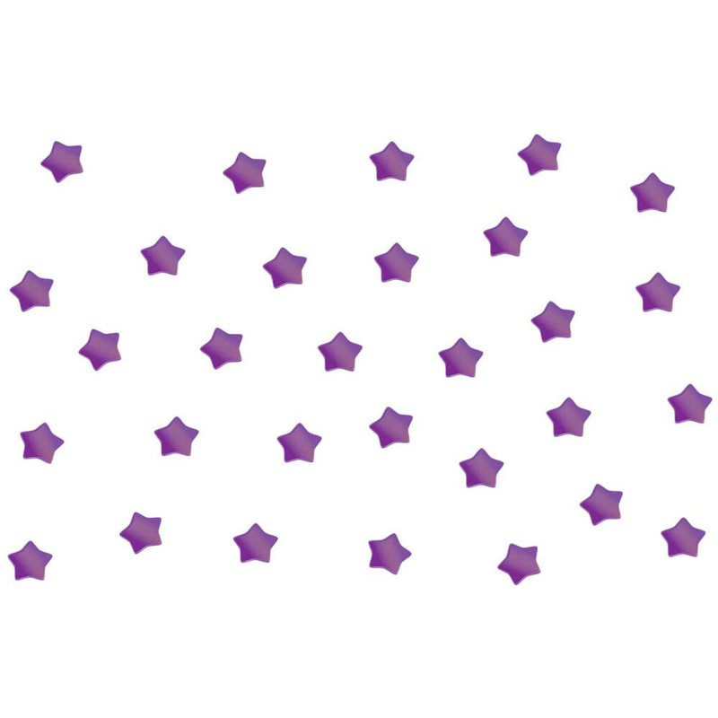 Décalcomanie murale étoile douce, Mauve
