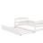 Twin Size Platform Bed With Trundle-428828436