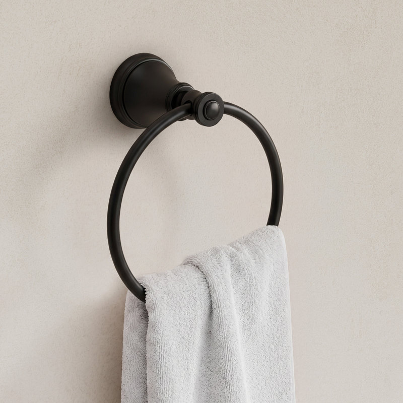 4-Piece Bathroom Hardware Set, Matte Black