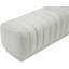 Repose-pieds rembourré en tissu Heathrow Boucle-86381100