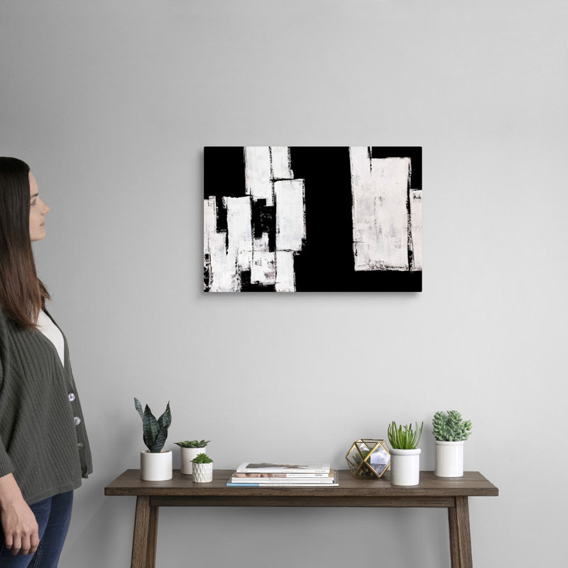 « Break Down » par Brent Abe-impression d’art graphique sur toile, Toile tendue, H 16 po x l 24 po x P 1,25 po