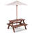Children's picnic table seating group