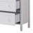 Bailey White 4-drawer Chest
