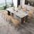 Brown Solid back side Chair(Set of 2)