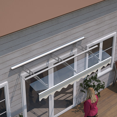 79" X 34" Window Awnings Door Entrance Canopy