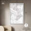"Thick White Texture II", art mural blanc par Art Remedy-115119784-115119788