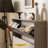 Beige Solid wood Shoe Storage