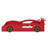 Race Car Bed,Car-Shaped Platform Bed With Wheels-1743352955