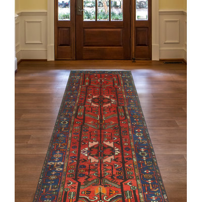 Millwater One-of-a-Kind 3'7" X 9'11" 1980s Runner Wool Area Rug