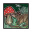 Small Mouse And Mushroom by Lynnette Shelley - Print on Canvas-2096723796-2096723793