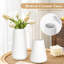 Vase en céramique, petit vase pour la maison salon table de salle à manger décor de bureau de ferme (2 pièces)-107130374