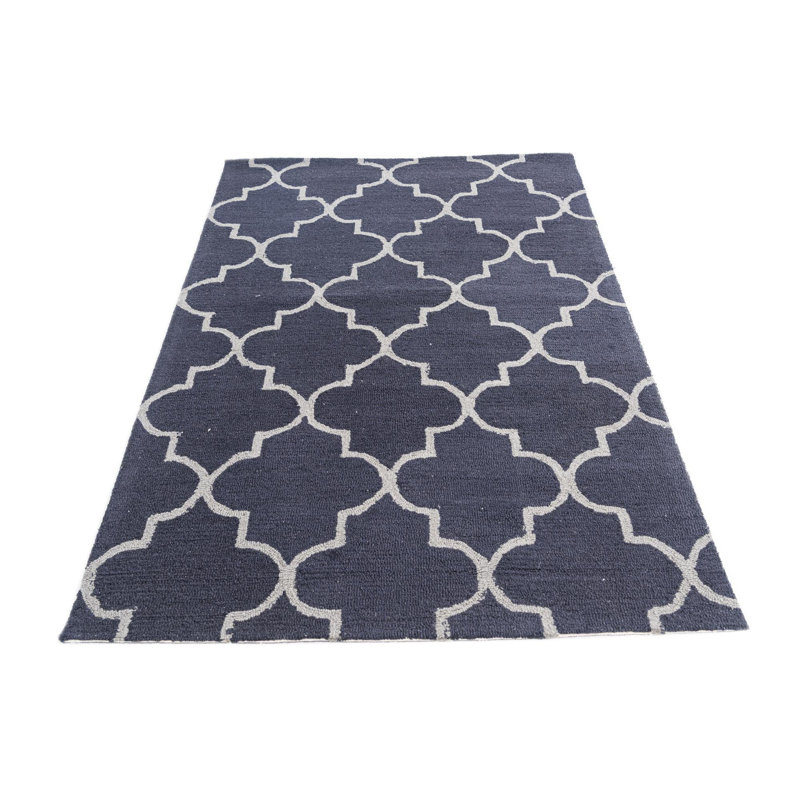 Iverson Navy Blue Rug