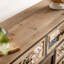 Commode d'appoint en bois massif