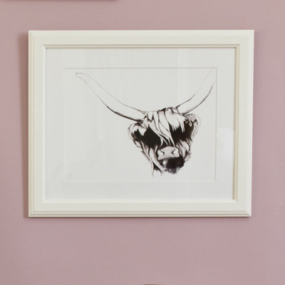 Mounted Hamish - Print