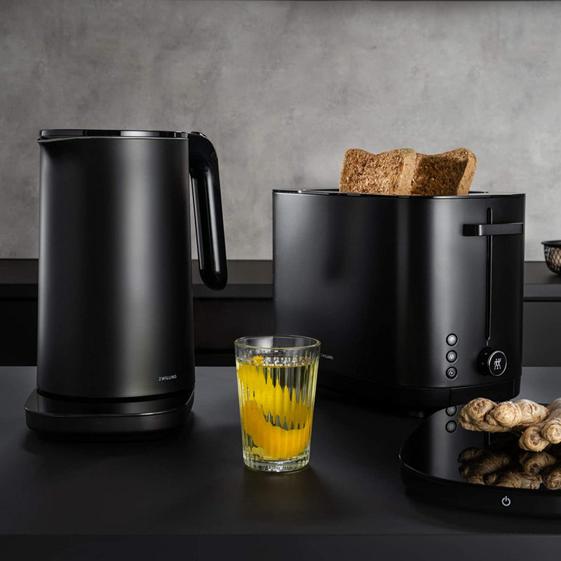 Enfinigy 2 Slice Cool Touch Toaster, Black