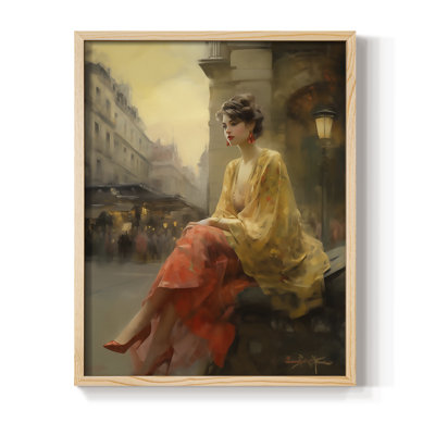 Reproduction encadrée WOMEN Series CDxxxix - bois massif