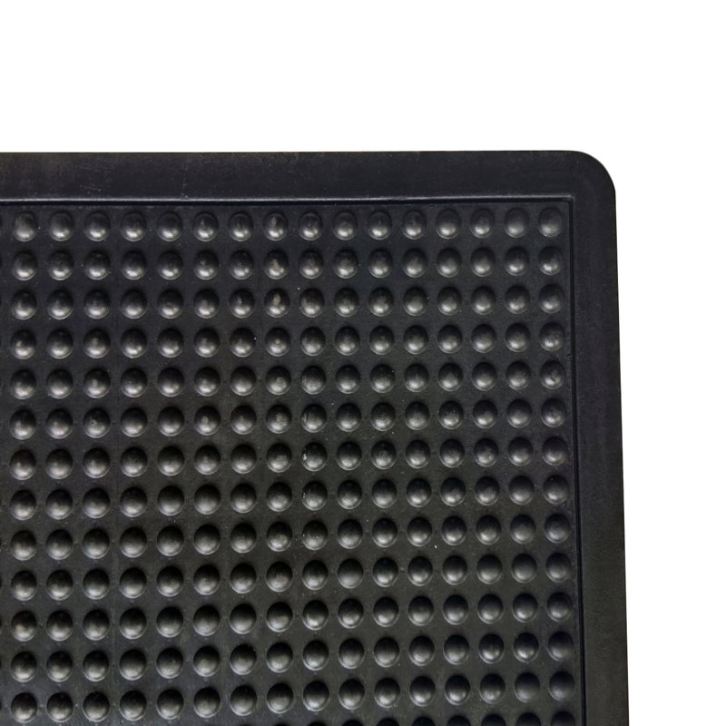 Doortex Black Anti-Fatigue BubbleMat - 35" x 60", Rectangle 2'11" x 5'