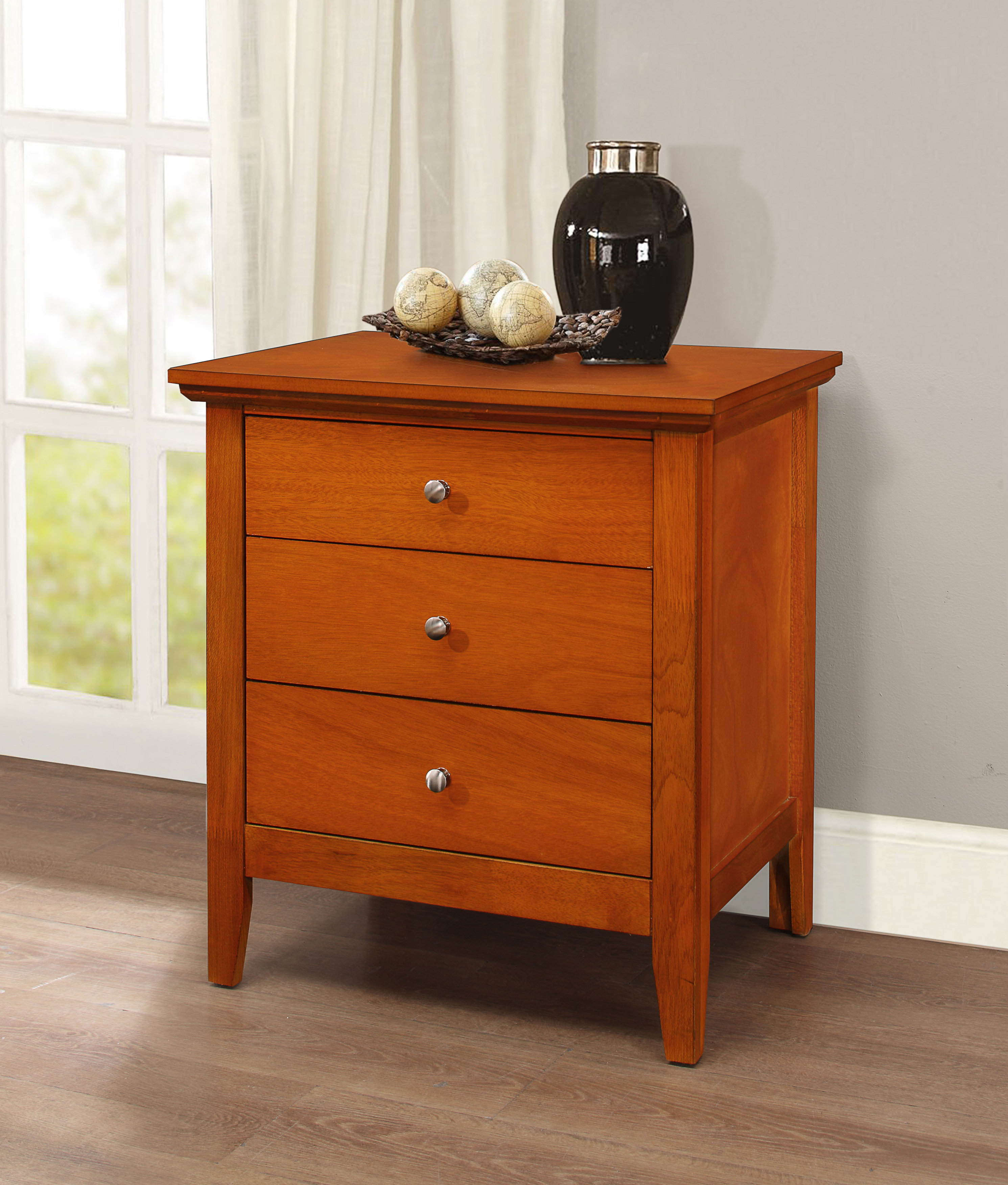 Lark Manor Bedroom End Tables Modern Nightstand Bed Side Table End