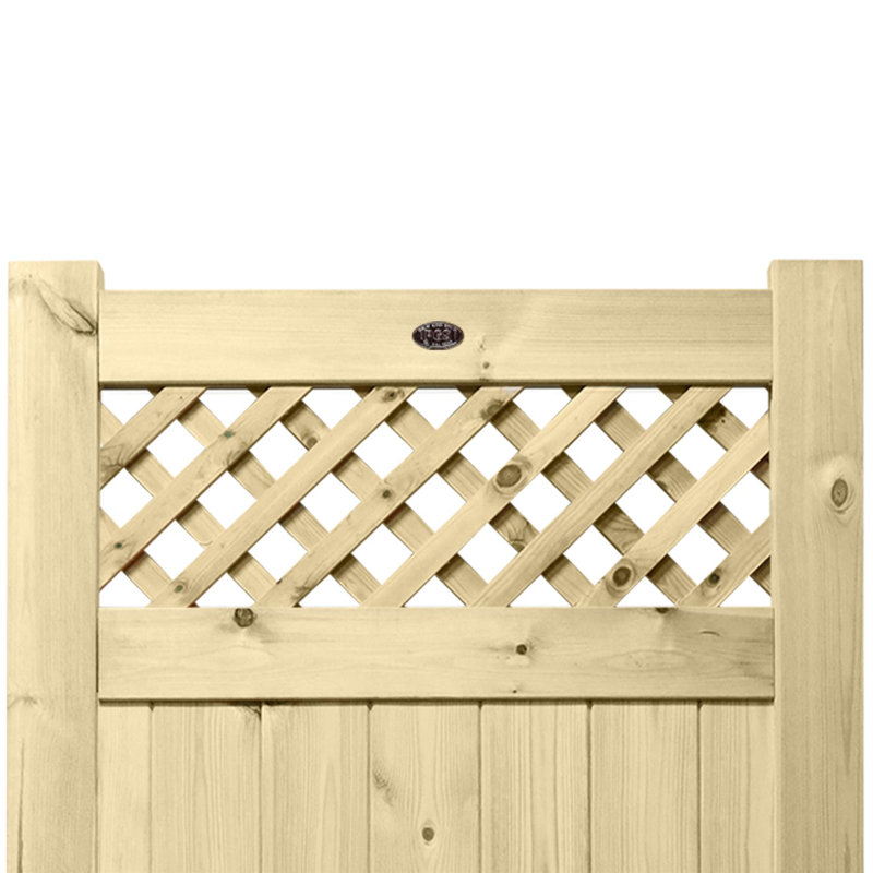 Hammondale Pressure Treated (Tanalised) Wood Gate, 150cm H x 90cm W x 4.5cm D