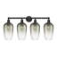 Flûte Brookhaven - 4 lumières - Abat-jour flûte Brookhaven ardoise - Éclairage pour meuble-lavabo-778691542