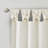 Twist Tab Lined Window Curtain Panel(Only 1 Pc Panel)