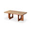 Table basse ronde en bois massif-975198012