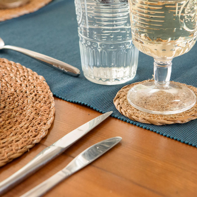Argon Tableware - 30cm Woven Typha Placemats - Set of 6