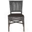 Chaise d'appoint en acajou Bungalo