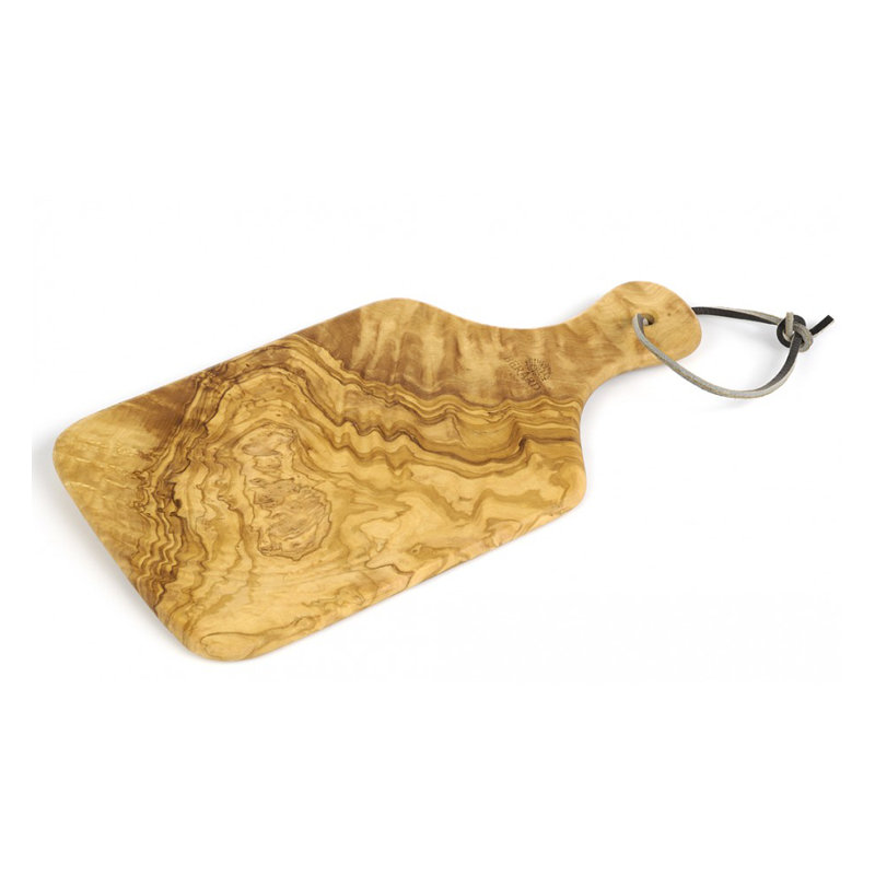 Olive Wood Cutting Board, 10.2362" H x 4.7244" W x 0.2756" D
