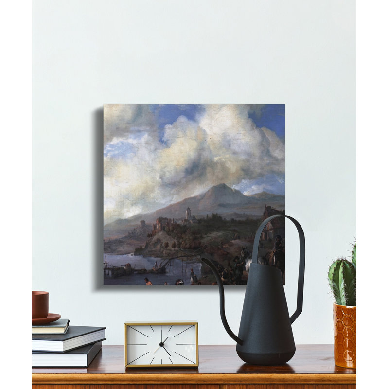 1 Piece Wrapped Canvas Wall Art Set, 32x32