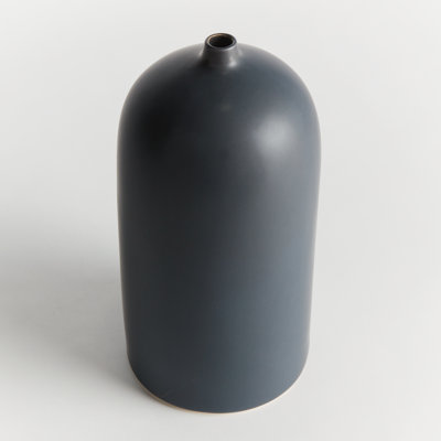 Ceramic Matte Navy Vase Medium