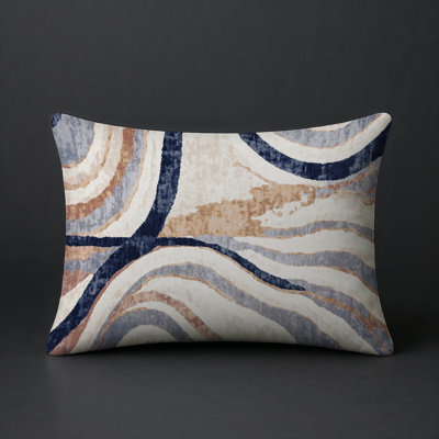 Modern Contemporary Indoor and Outdoor Throw Pillow