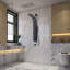 Panneau de douche 39,37 po Aura avec pomme de douche fixe-60317425