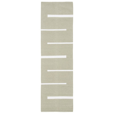 Estis Hand Woven Cotton Striped Rug