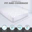 Housse de protection pour matelas en fibre de refroidissement - imperméable, coussin de refroidissement-1706111069