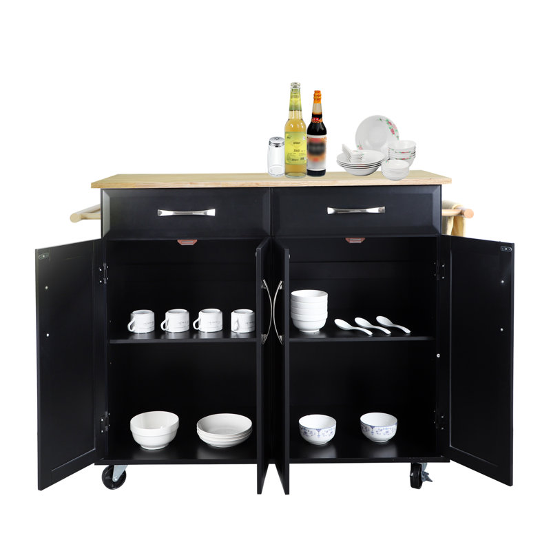 Îlot de cuisine en bois massif Robbe