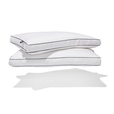 Oreiller en microfibre de duvet synthétique - support moelleux - paquet de 2