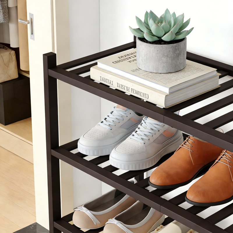 Range-chaussures en bambou